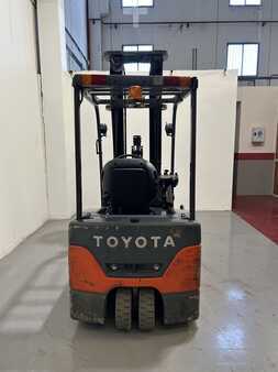 3-wiel elektrische heftrucks 2007  Toyota 7FBEF15 (8)