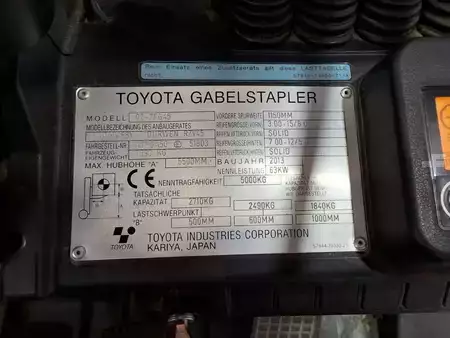 Carretilla elevadora GLP 2013  Toyota 02-7FG45 (8)
