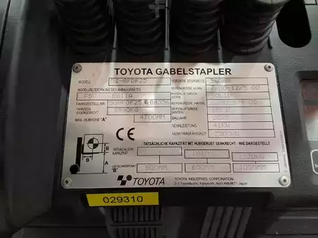 Carrelli elevatori diesel 2022  Toyota 52-8FDF25 (9)