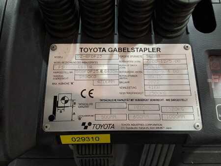 Dieselový VZV 2022  Toyota 52-8FDF25 (9)