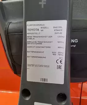 Hochhubwagen 2021  Toyota SWE120L (6)