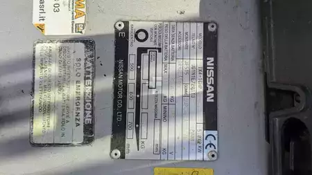 4-wiel elektrische heftrucks 2009  Nissan TX4-16HP (8)