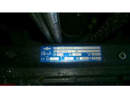 Wózki gazowe 2006 Hyster H2.5FT (3)