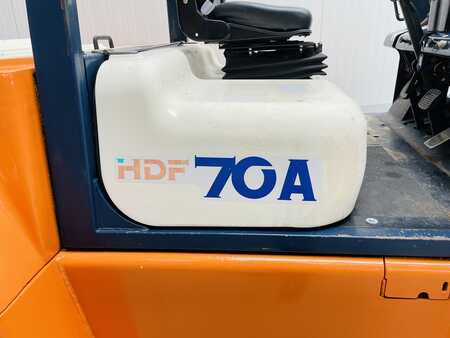 Diesel heftrucks 2001  Hyundai HDF 70 A (9)