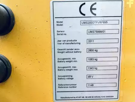 Retráctil 2011  Atlet UMS200DTFVRF895 (5)