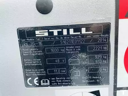 Elektrisk- 4 hjul 2014  Still RX20-16 (3)