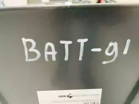 Elektryczne 4-kołowe 2024  GBD Accumulatoren Gera 48 V 5 TPzS 625 (2)