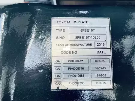 El Truck - 4-hjul 2016  Toyota 8FBE16T (7)