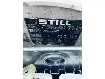 Lavtløftende truck 2016  Still EXU 18 (11)