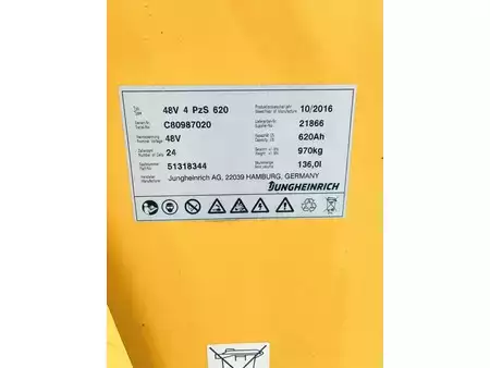 Chariots à mât rétractable 2016  Jungheinrich ETVC 16 (13)