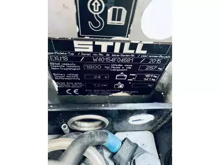 Lavtløftende truck 2015  Still EXU18 (11)