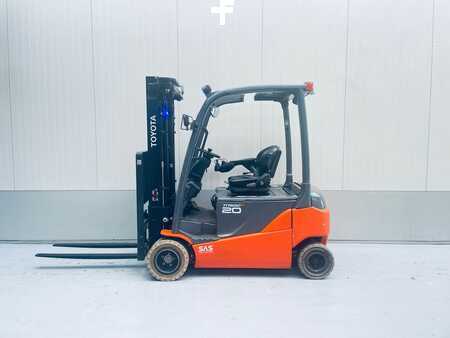 4-wiel elektrische heftrucks 2019  Toyota 8 FBM 20 (1)