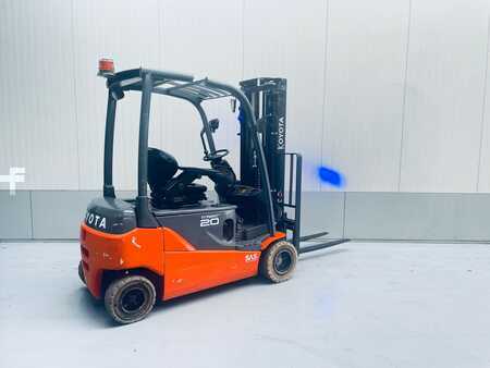 4-wiel elektrische heftrucks 2019  Toyota 8 FBM 20 (2)