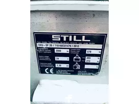 Lavtløftende truck 2012  Still EXU-SF 20 (12)