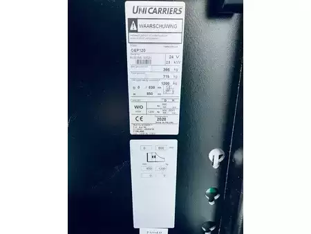 Vertical order pickers 2020  Unicarriers OEP120 (11)