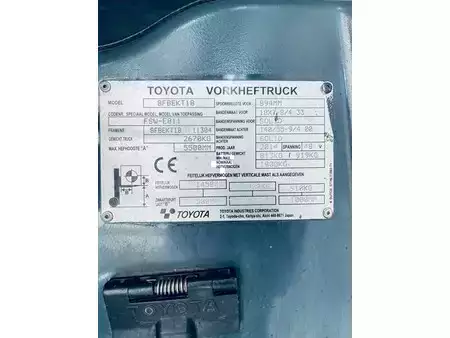 Chariots électriques à 3 roues 2014  Toyota 8FBEKT18 (14)