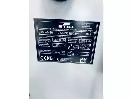 Elektrisk- 4 hjul 2018  Still RX60-30 (17)
