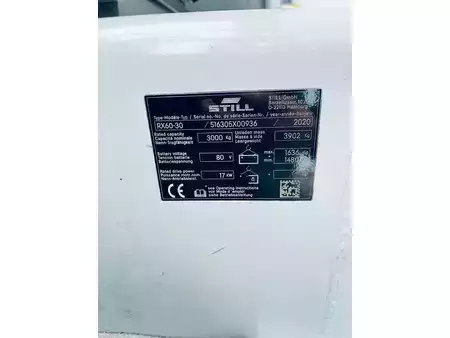 Elektryczne 4-kołowe 2020  Still RX60-30 E3 (15)
