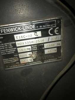 4-wiel elektrische heftrucks 2001  Linde E 16 C-02 (2)