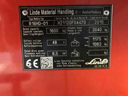 Schubmaststapler 2015  Linde R 16 HD-01 (6)