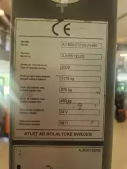 Wózki z platformą operatora 2008  Atlet A/160SDTFVSJN480 (9)