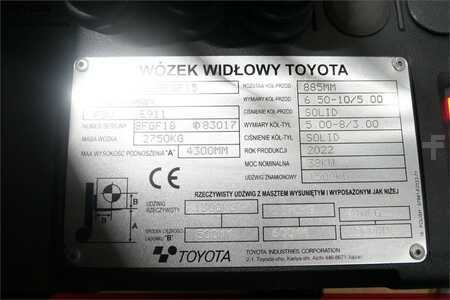 LPG VZV 2022  Toyota 02-8FGF15 (2)