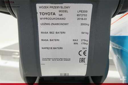 Toyota LPE200 INOX