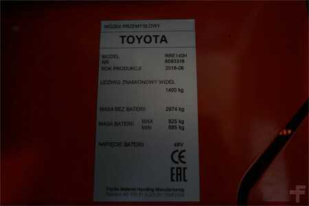 Chariot à mât rétractable 2018  Toyota RRE 140 H (5)