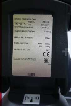 Transpallet elettrico 2020  Toyota LPE220 (4) 