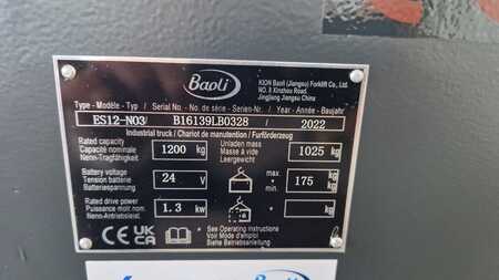 Apilador eléctrico 2022  Baoli ES 12-N03 (5)