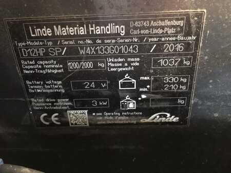 Stackers Stand-on 2016  Linde D12HPSP/133  (7) 