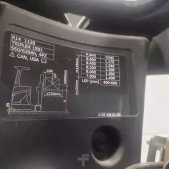 Carrelli retrattili 2018  Linde R14/1120 Cold Store (11)