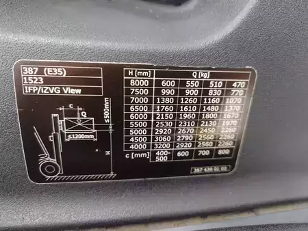 Carrelli elettrici 4 ruote 2019  Linde E35RHL/387 New Battery (12)