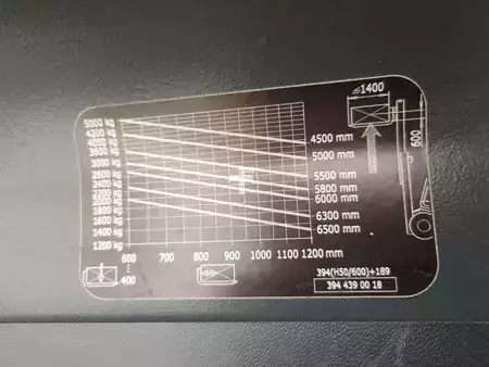 Dieselstapler 2019  Linde H50D/600/394 Container Cabin (13)