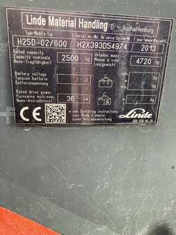 Dieselový VZV 2013  Linde H25D/600/393 (7)