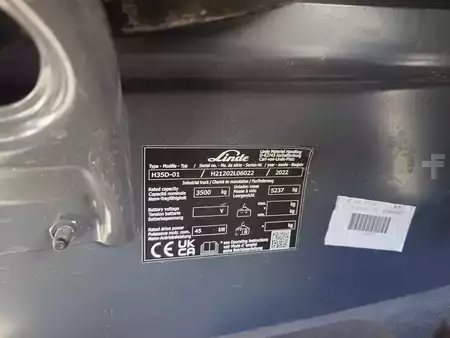 Carrelli elevatori diesel 2022  Linde H35D/1202 (14)