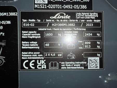 Elektro 3 Rad 2023  Linde E16/386-02 (6)