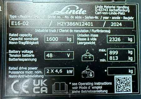 Elektro 3 Rad 2024  Linde E16/386-02 (5)