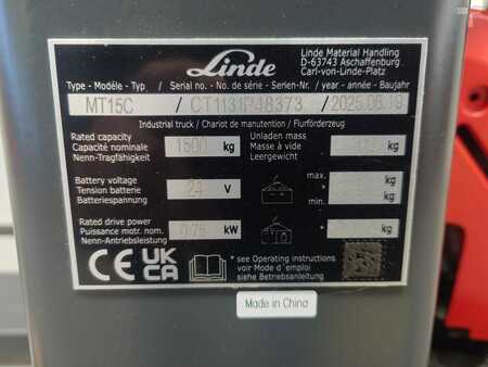 El-pallevogn 2025  Linde MT15C/1131 Li-ION (10)