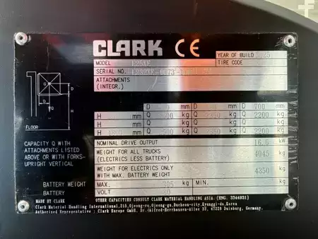 Elektro čtyřkolový VZV 2025  Clark L25XE (5)
