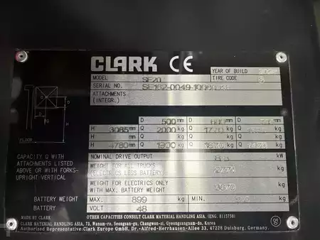 Eléctrica de 4 ruedas 2025  Clark SE20 (5)