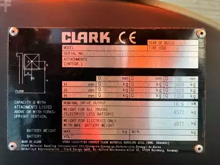 Eléctrica de 4 ruedas 2026 Clark L30X (5)