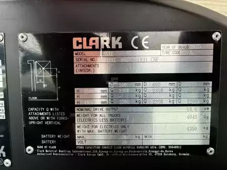 Eléctrica de 4 ruedas 2025  Clark L25XE (5)