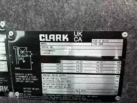 Carretilla elevadora diésel 2026  Clark S30D (5)