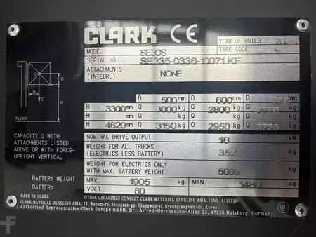 Eléctrica de 4 ruedas 2025  Clark SE30S (5)