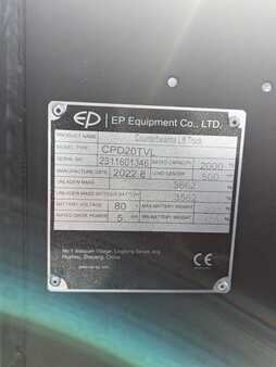 3-wiel elektrische heftrucks 2022  EP Equipment CPD20TVL (29)