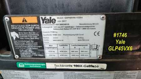 Gas gaffeltruck 2017  Yale GLP 45 VX6 (11)