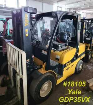 Diesel truck 2018  Yale GDP 35 VX (1)