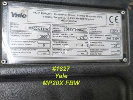 Yale MP 20 X FBW