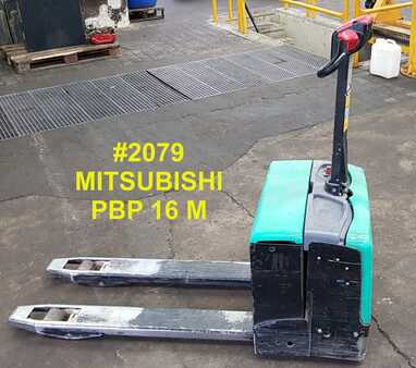 Porta-paletes elétrico 2007  Mitsubishi PBP 16 M (1)